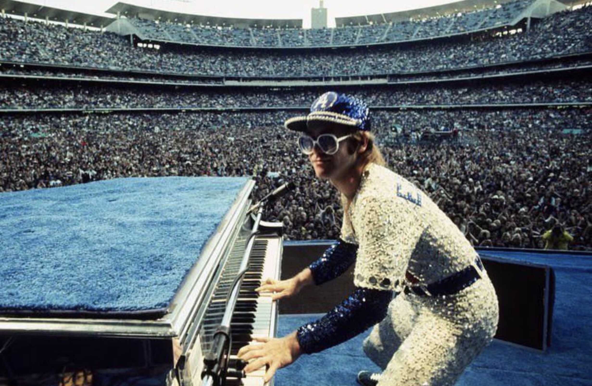 Elton John Dodger Stadium Oct. 26, 1975 